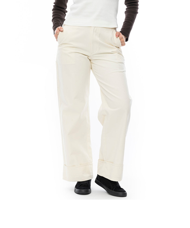 【OUTLET】RVCA レディース BACK BAY PANT ロングパンツ WDR0 【2024年秋冬モデル】