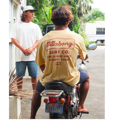 【OUTLET】BILLABONG メンズ SIGN Tシャツ 【OVER FIT】【2025年春夏モデル】