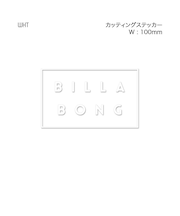 【OUTLET】BILLABONG DIE CUT カッティングステッカー/W100mm【定番モデル】
