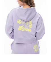 【OUTLET】RVCA レディース TOUGH LUCK CROPPED HOODIE パーカー PFM0 【2024年秋冬モデル】