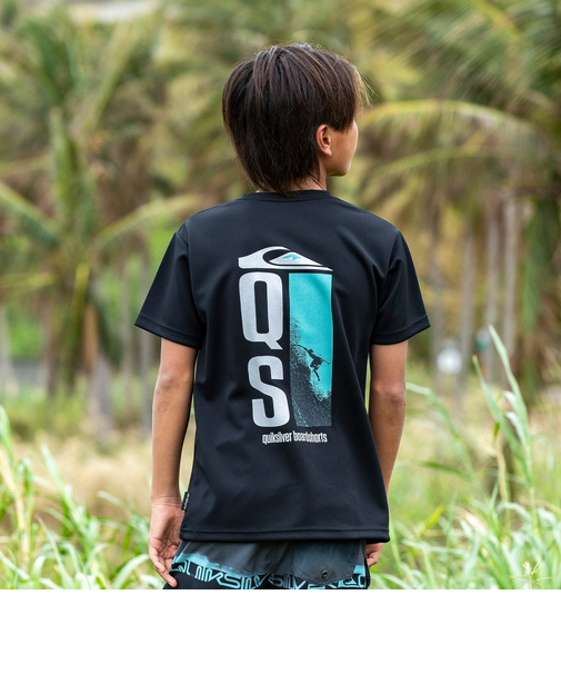 【OUTLET】Quiksilver QUIK DROP SS YOUTH キッズ サーフTシャツ ラッシュガード