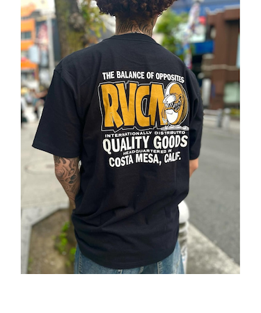 【OUTLET】RVCA メンズ 【NICK SIMICH】 BALANCE FINK Tシャツ 【2025年夏モデル】