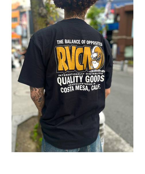 【OUTLET】RVCA メンズ 【NICK SIMICH】 BALANCE FINK Tシャツ 【2025年夏モデル】