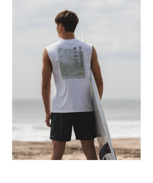 【OUTLET】RVCA メンズ RVCA HALF TONE SFTT サーフタンクトップ 【2025年夏モデル】