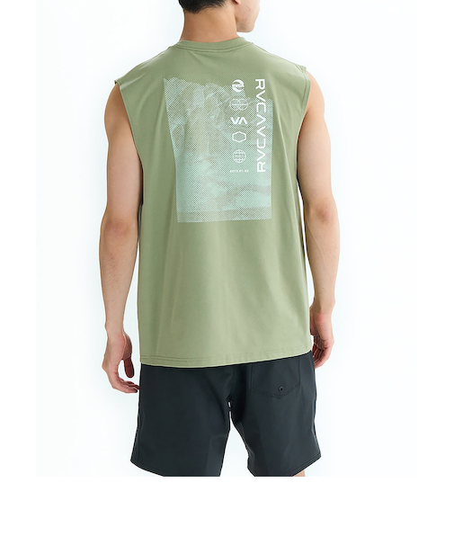 【OUTLET】RVCA メンズ RVCA HALF TONE SFTT サーフタンクトップ 【2025年夏モデル】