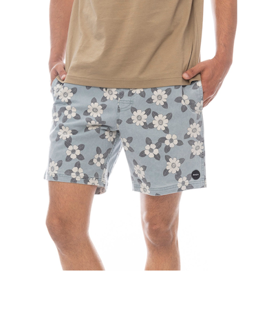 【OUTLET】RVCA メンズ ESCAPE ELASTIC PRINT SHORT 17 ショートパンツ 【2025年春夏モデル】