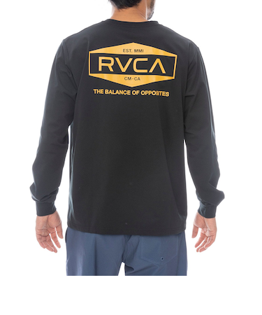 【OUTLET】RVCA メンズ ILL RVCA HEX BOX SFLT 長袖サーフTシャツ 【2025年春夏モデル】