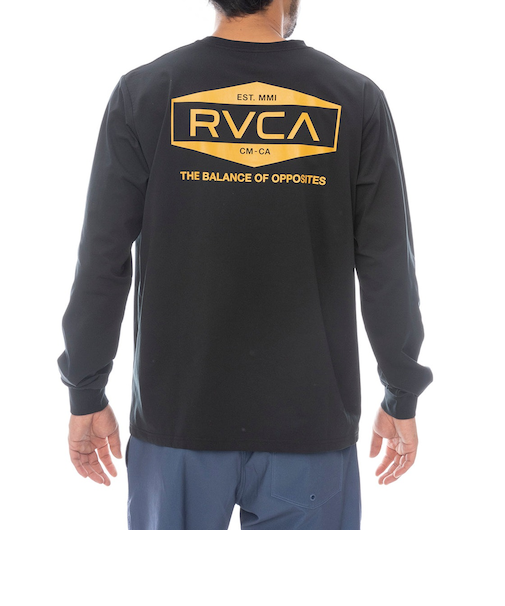 【OUTLET】RVCA メンズ ILL RVCA HEX BOX SFLT 長袖サーフTシャツ 【2025年春夏モデル】