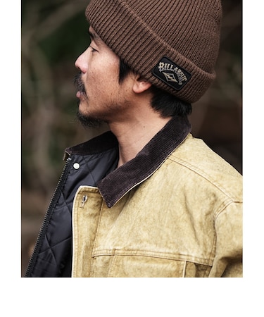 【OUTLET】BILLABONG メンズ 2WAY BALACLAVA ビーニー BRN【2024年秋冬モデル】