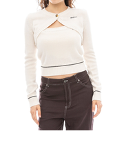 【RVCA ルーカ公式通販】ルーカ （RVCA）【OUTLET】RVCA レディース BOLERO KNIT SET セーター CLO 【2024年冬モデル】