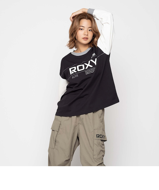 【ROXY ロキシー 公式通販】ロキシー(ROXY)【OUTLET】Roxy 速乾 UVカット Tシャツ ロンT BIG DEAL L/S TEE