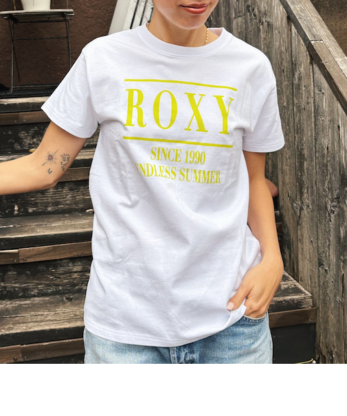 【OUTLET】Roxy ENDLESS SUMMER ウィメンズ 半袖Tシャツ <2025 ETERNAL SUMMER COLLECTION>