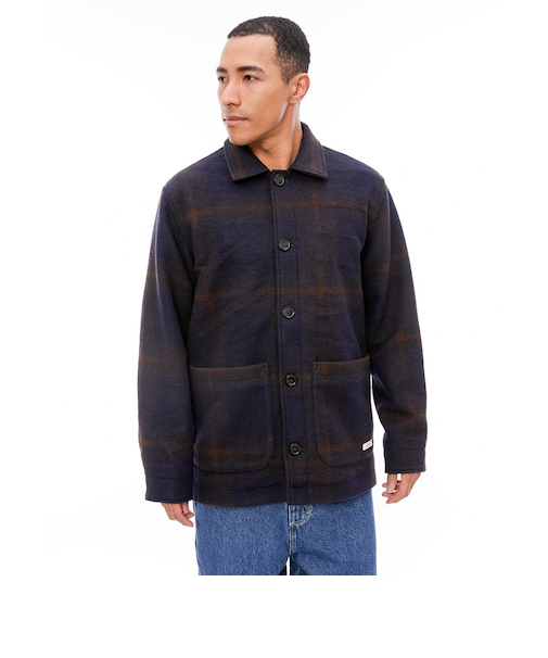 【OUTLET】ELEMENT メンズ LODGE OVERSHIRT ジャケット KTP1 【2024年秋冬モデル】