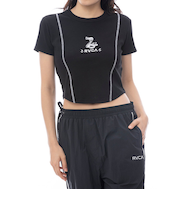 【RVCA ルーカ公式通販】ルーカ （RVCA）【OUTLET】RVCA レディース SNAKE RVCA BABY TEE Tシャツ 【2025年春夏モデル】