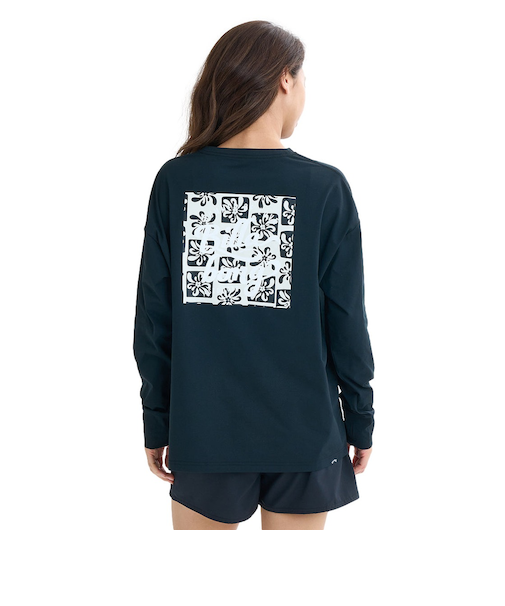 【OUTLET】BILLABONG レディース MORFY LS TEE RASH 長袖ラッシュガード 【2025年夏モデル】