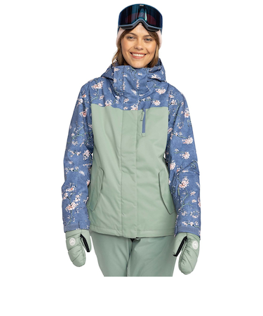 【ROXY ロキシー 公式通販】ロキシー(ROXY)【OUTLET】【REGULAR FIT】10K ROXY JETTY BLOCK JK スノージャケット