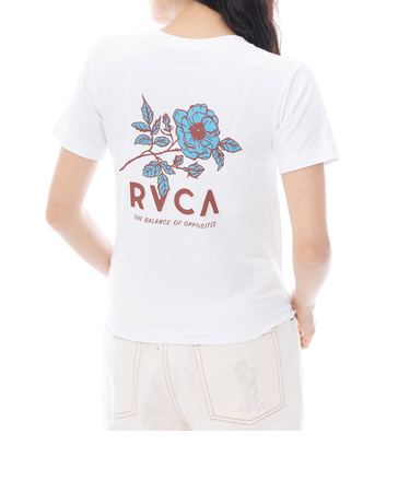 【OUTLET】RVCA レディース FLOWER RVCA BABY TEE Tシャツ 【2025年春夏モデル】