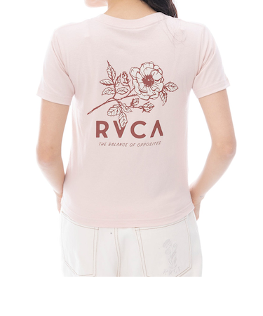【OUTLET】RVCA レディース FLOWER RVCA BABY TEE Tシャツ 【2025年春夏モデル】