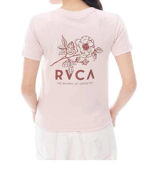 【OUTLET】RVCA レディース FLOWER RVCA BABY TEE Tシャツ 【2025年春夏モデル】