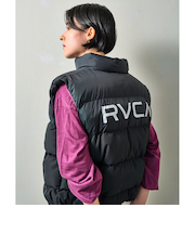 【RVCA ルーカ公式通販】ルーカ （RVCA）【OUTLET】RVCA レディース RVCA PUFFER VEST ベスト BLK 【2024年冬モデル】