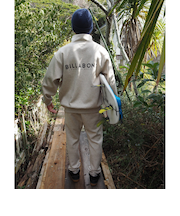 【OUTLET】BILLABONG メンズ WAVE LAYER HALF ZIP スウェットジャケット OAT 【2024年秋冬モデル】