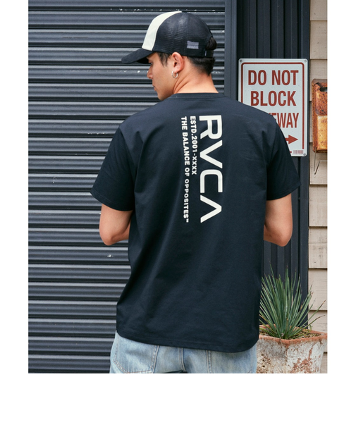 【OUTLET】RVCA メンズ BALANCE CREST CLUB SFST サーフTシャツ 【2025年夏モデル】