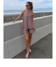 【ROXY ロキシー 公式通販】ロキシー（ROXY）【OUTLET】Roxy LA VIE ウィメンズ 水着 3点セット バンドゥ キャミソール キュロット