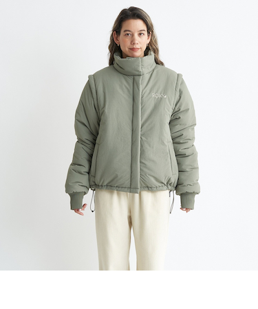 【ROXY ロキシー 公式通販】ロキシー（ROXY）【OUTLET】Roxy STAY WARM JACKET 2way ジャケット