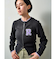 【OUTLET】RVCA レディース ZIP THRU KNIT CARDIGAN カーディガン BLK 【2024年冬モデル】