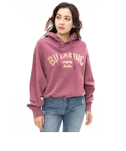 【OUTLET】BILLABONG レディース ARCH LOGO SWEAT PARK パーカー MQM0 【2024年秋冬モデル】
