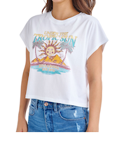 【OUTLET】BILLABONG レディース GRAPHIC FRENCH TEE Tシャツ 【FRENCH SEEVE】【2025年夏モデル】