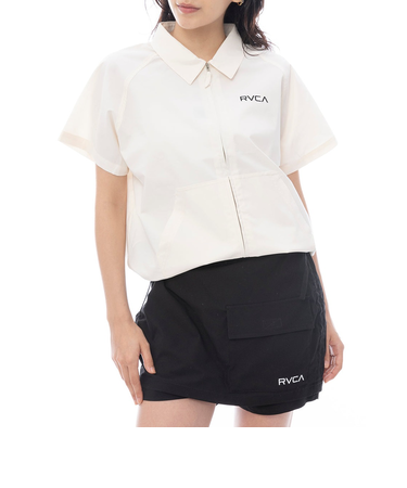 【OUTLET】RVCA レディース MINI RVCA UTILITY SS SHIRTS 半袖シャツ 【2025年春夏モデル】