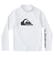 【OUTLET】Quiksilver ALL TIME LR YOUTH キッズ ラッシュガード