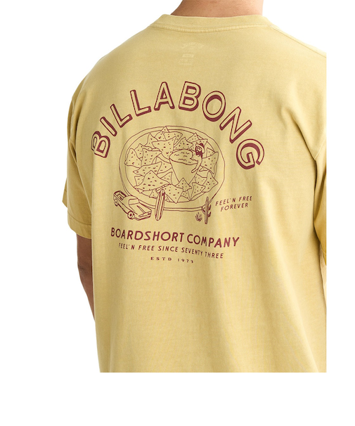 【OUTLET】BILLABONG メンズ NACHO BATH Tシャツ 【OVER FIT】【2025年夏モデル】