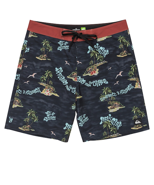 【OUTLET】Quiksilver HIGHLINE STRAIGHT LEG 19 メンズ ボードショーツ