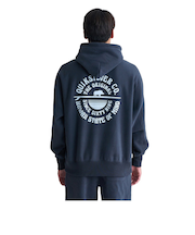 【OUTLET】Quiksilver BOARDWALK FLEECE HOODIE 裏起毛 パーカー フーディ メンズ