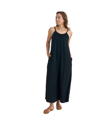 【OUTLET】BILLABONG レディース 【CHILLWEAR】 POLY SHIRRING COMBINAISON ロングパンツ 【2025年夏モデル】