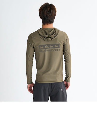 【OUTLET】Quiksilver OMNI BOX HOODIE メンズ ラッシュガード