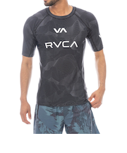【OUTLET】RVCA SPORT メンズ 【VA SPORT】 VA RVCA RASH SS ラッシュガード 【2025年春夏モデル】