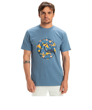 【OUTLET】【オンラインストア限定】Quiksilver EVO BUBBLE WRAPPED SS メンズ Tシャツ