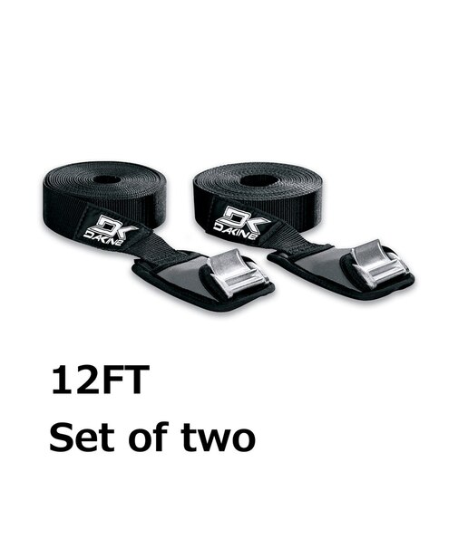【OUTLET】DAKINE BAJA TIE DOWN STRAPS 12FT タイダウンストラップ BLK 【2024年春夏モデル】