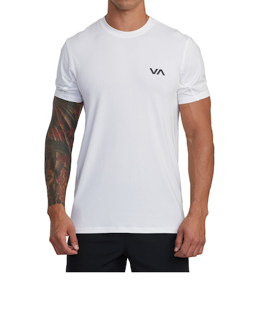 【OUTLET】RVCA SPORT メンズ 【VA SPORT】 SPORT VENT SS トレーニングTシャツ 【2025年夏モデル】