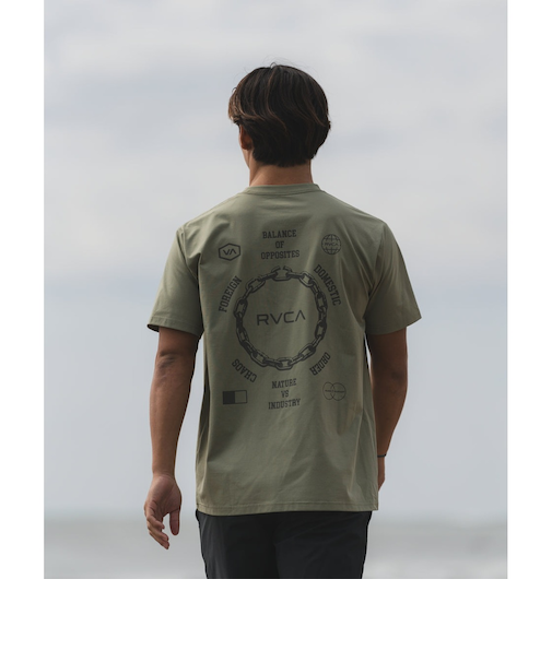 【RVCA ルーカ公式通販】ルーカ （RVCA）【OUTLET】RVCA メンズ CHAIN RELEASE SFST サーフTシャツ 【2025年夏モデル】