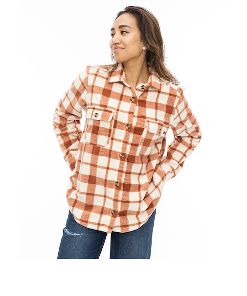 【OUTLET】BILLABONG レディース FORGE FLEECE 0 長袖シャツ CNN0 【2024年秋冬モデル】