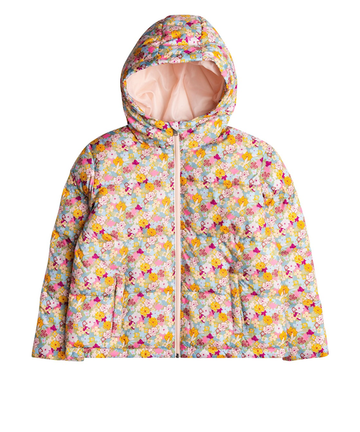 【OUTLET】【直営店限定】Roxy キッズ START ME UP PRINTED ジャケット (100-150cm)