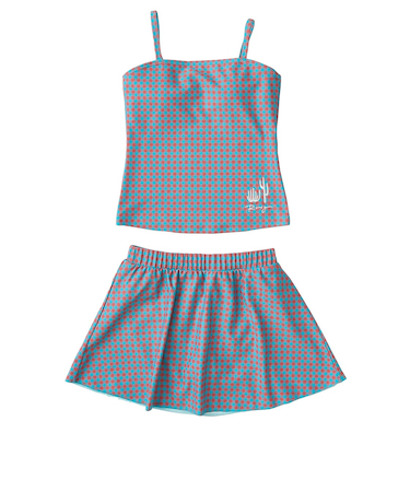 【ROXY ロキシー 公式通販】ロキシー(ROXY)【OUTLET】Roxy MINI PICNIC GINGHAM キッズ タンキニ