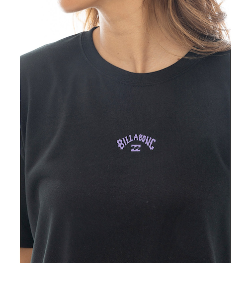 【OUTLET】BILLABONG レディース COTTON LIKE RASH CROPPED TEE サーフTシャツ 【2025年春夏モデル】