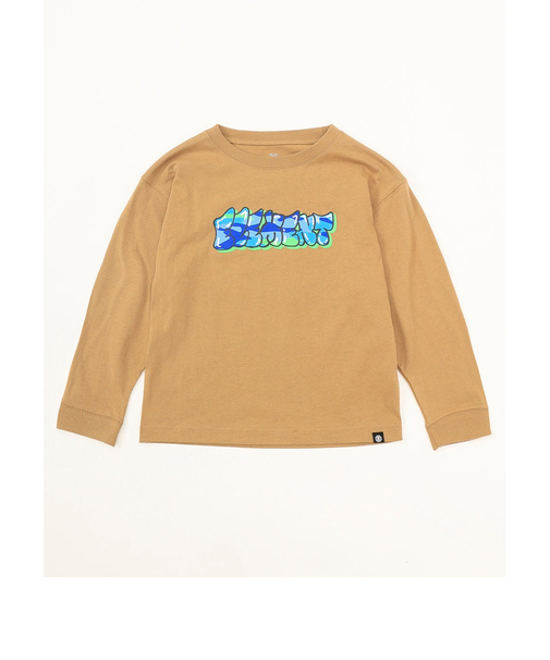 【OUTLET】ELEMENT YOUTH(キッズサイズ) BUBBLE LS YOUTH ロンT BEG (130cm~160cm) 【2024年春夏モデル】
