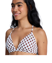 【OUTLET】Roxy ROXY PRO THE CUT BACK FIXEDTRI ウィメンズ ビキニトップ