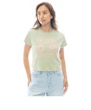 【OUTLET】BILLABONG レディース GRAPHIC BABY FIT TEE Tシャツ 【BABY FIT】【2025年春夏モデル】